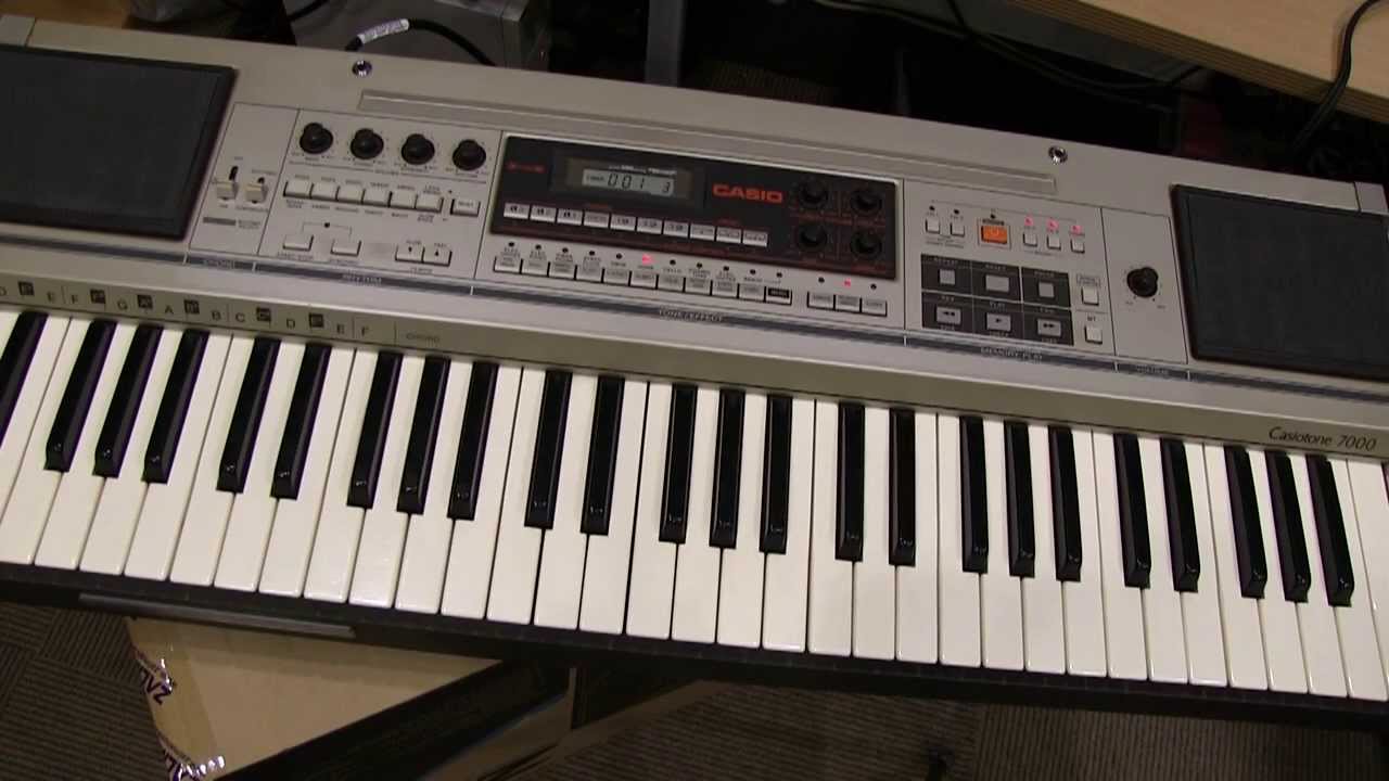 [DEMO] CASIO Casiotone 7000