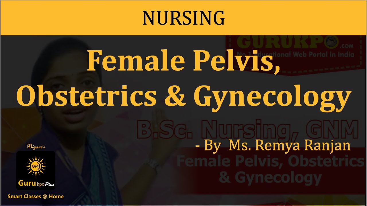 Female Pelvis, Obstetrics & Gynecology(B.Sc. Nursing IV) I Guru Kpo