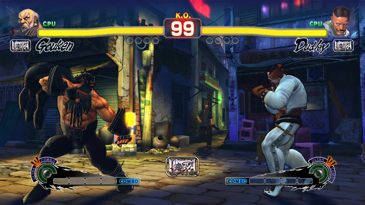 Гоукен против Дадли, Street Fighter 4!
