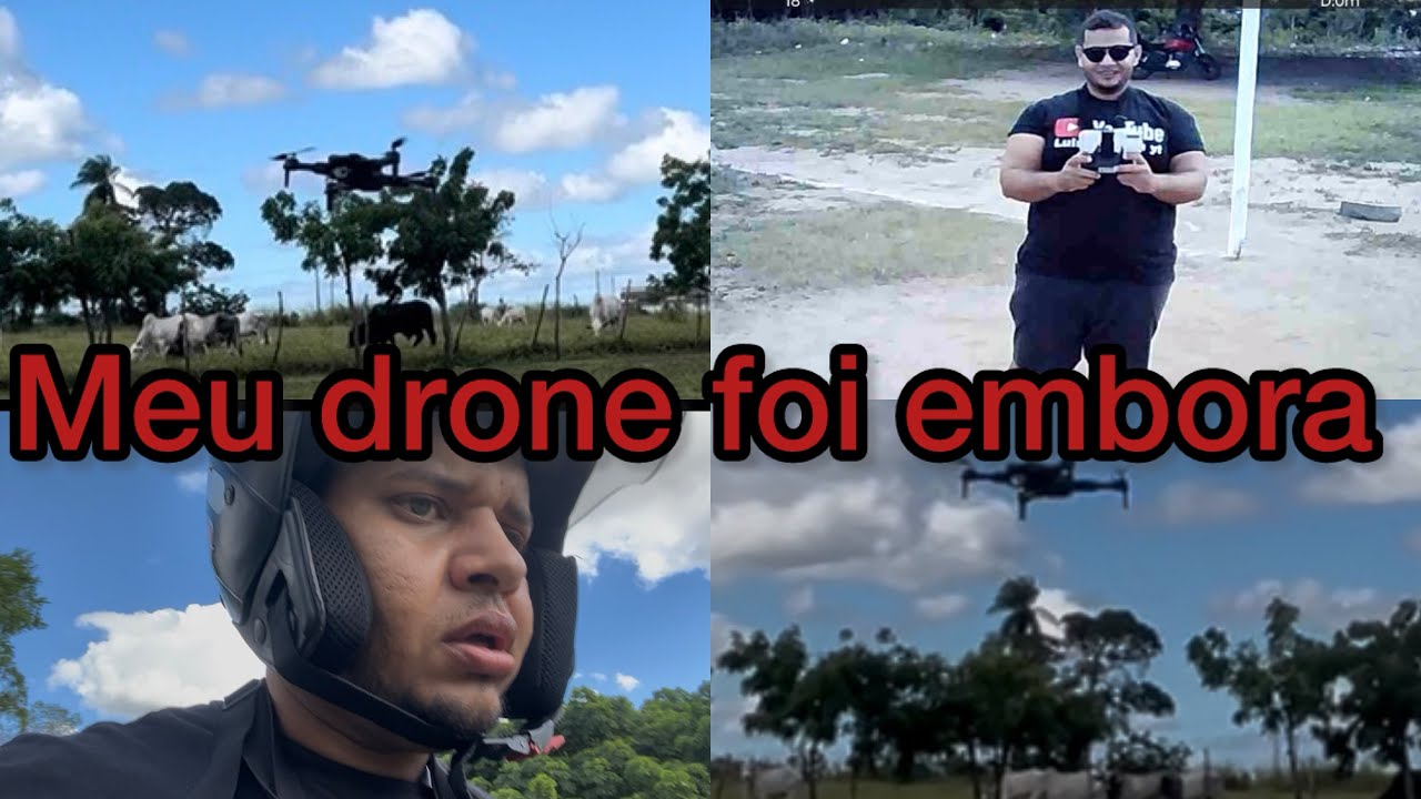 Primeira vez voando com o drone e ele foi embora (L900 pro se Max)