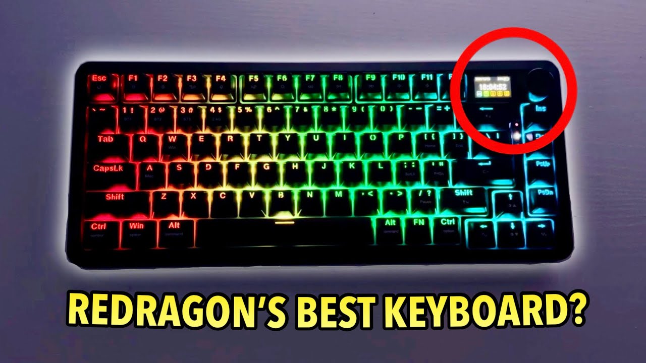 The BEST Redragon Keyboard (K708 Pro Review)