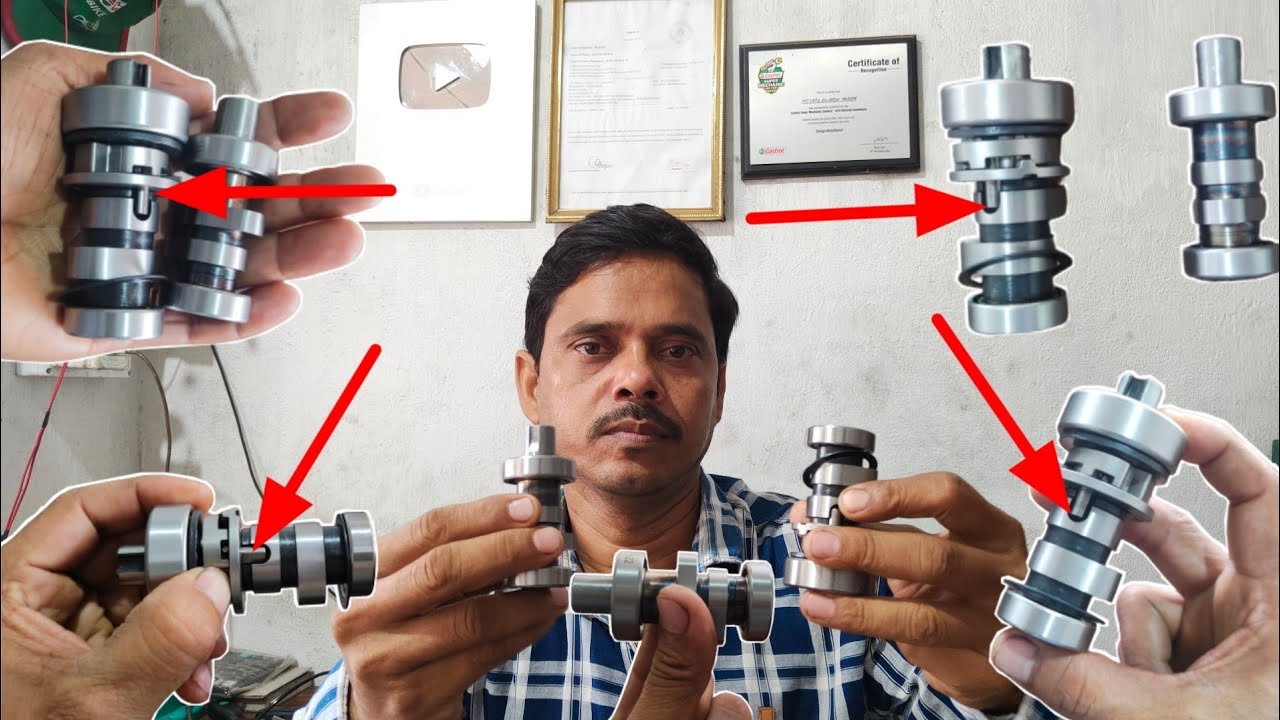 bike me Cam shaft per D compressor Dene ka reason kya hai काम शफ्त पर डी कंप्रेसर के काम के ही