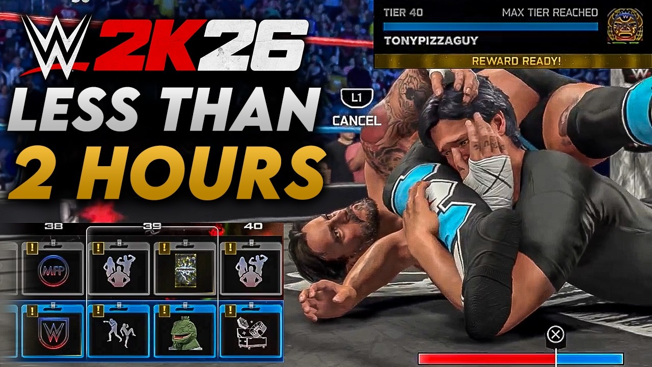 You Can Max Out the WWE 2K26 Ringside Pass in Under 2 Hours?!