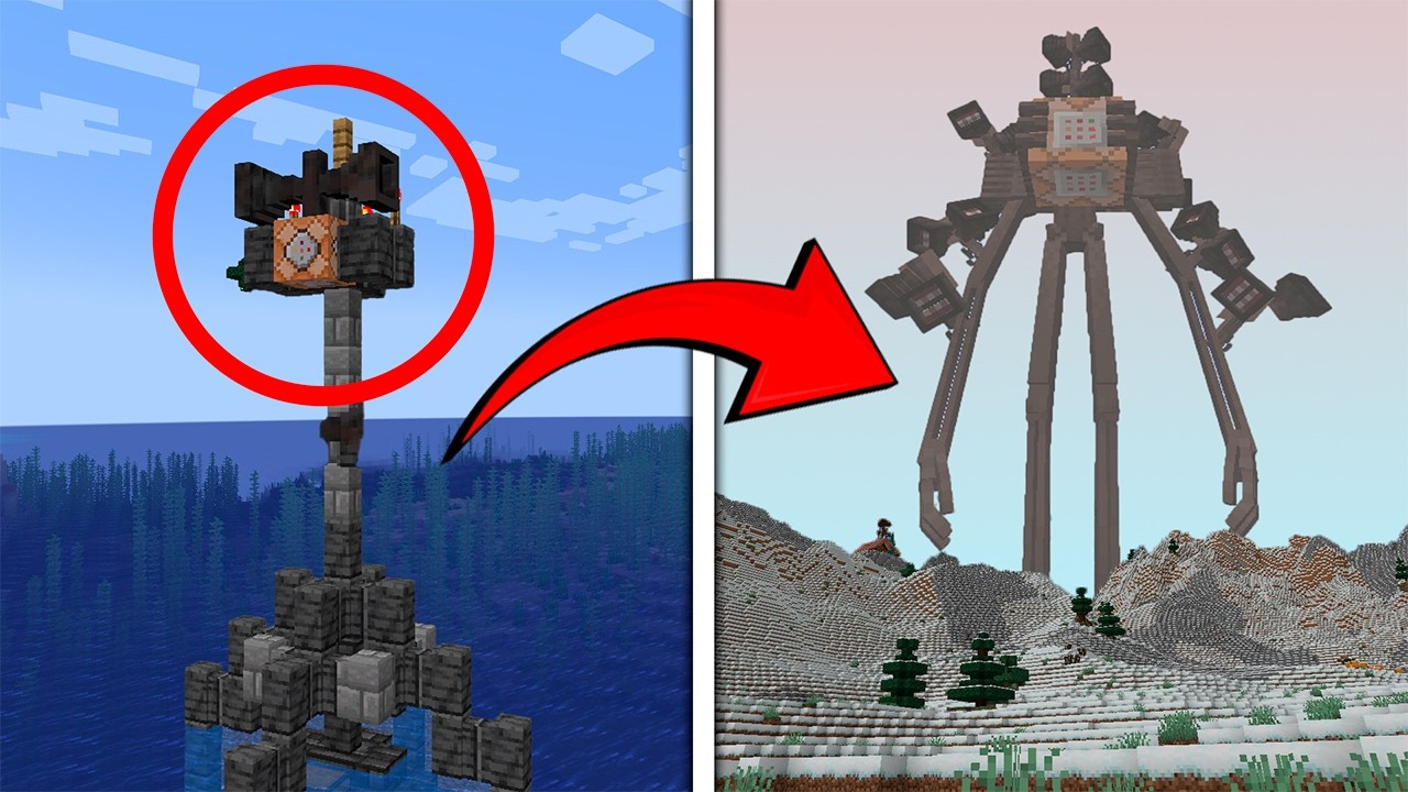 I Spawn Mega Siren Head Storm in Minecraft 2025!