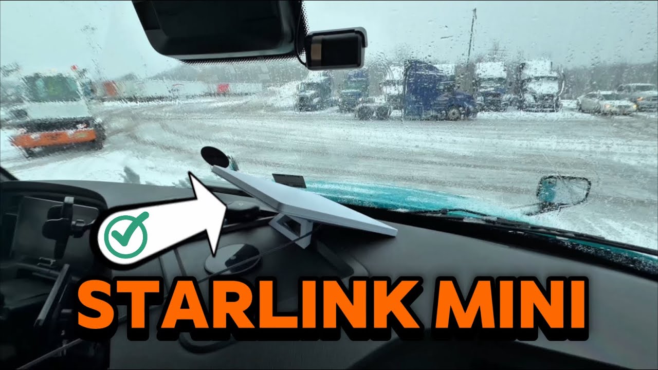 Starlink Mini - Semi Truck