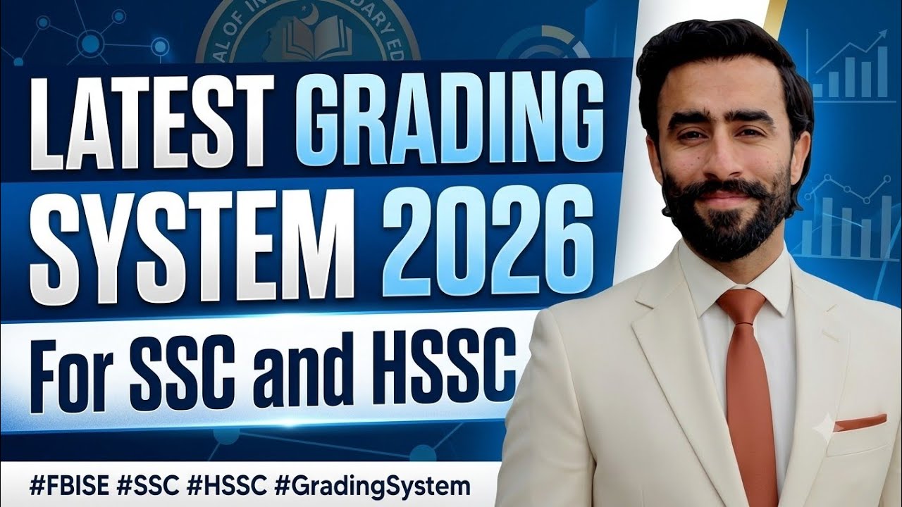 FBISE Latest Grading System 2026 | New Passing Marks For SSC & HSSC 📢