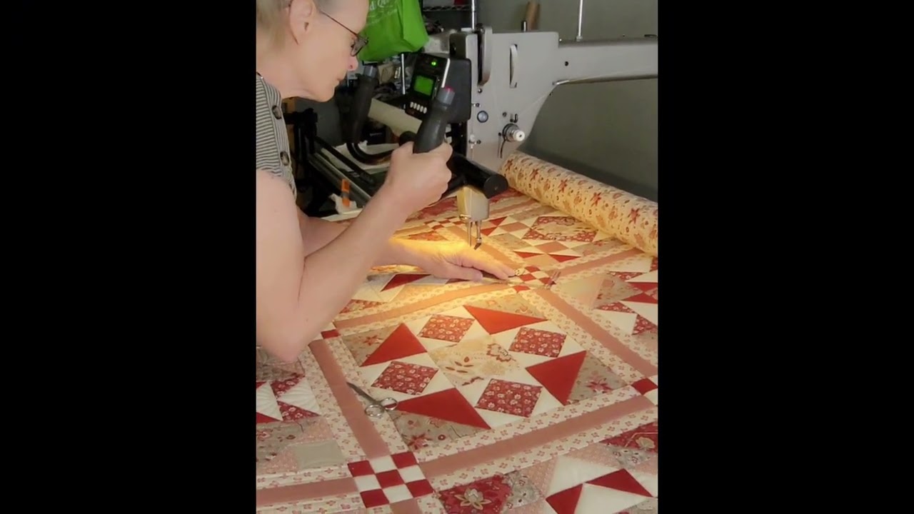 Custom quilting