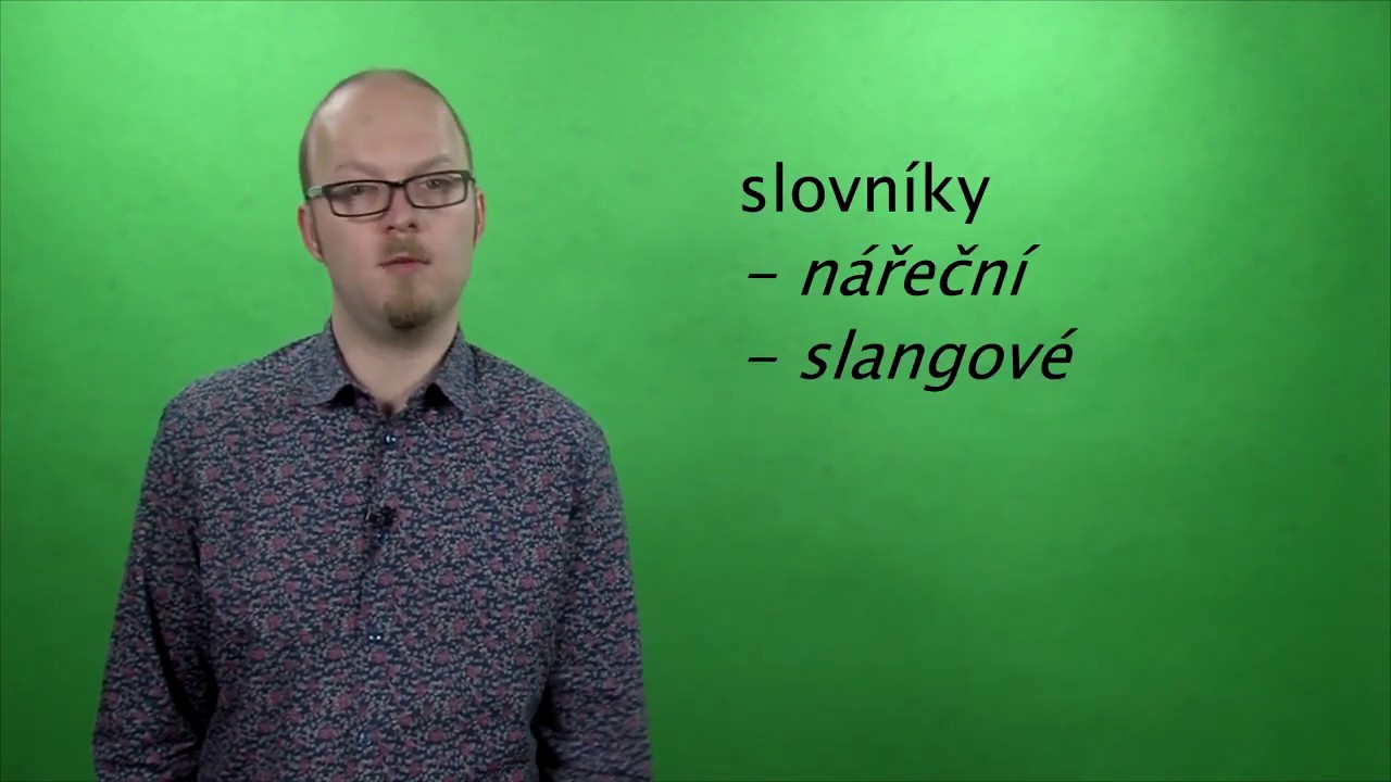 30 Slovní zásoba: Lexikografie