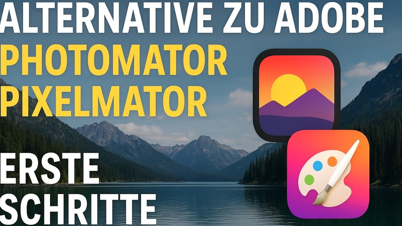 Photomator & Pixelmator: Die beste Alternative zu Adobe? Erste Schritte!