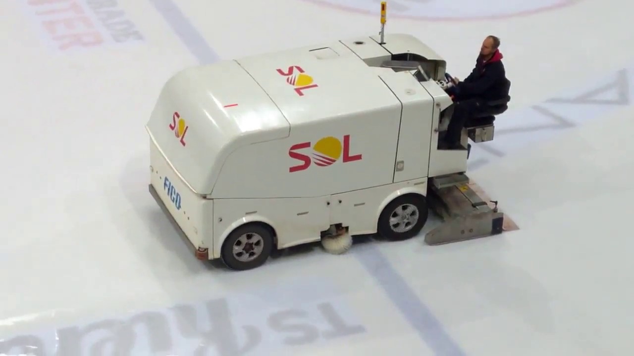 Zamboni at the Gatorade Arena Turku
