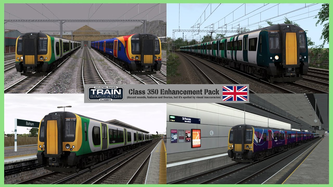 Class 350 EMU (and AP Enhancement Pack) review ~ Train Simulator
