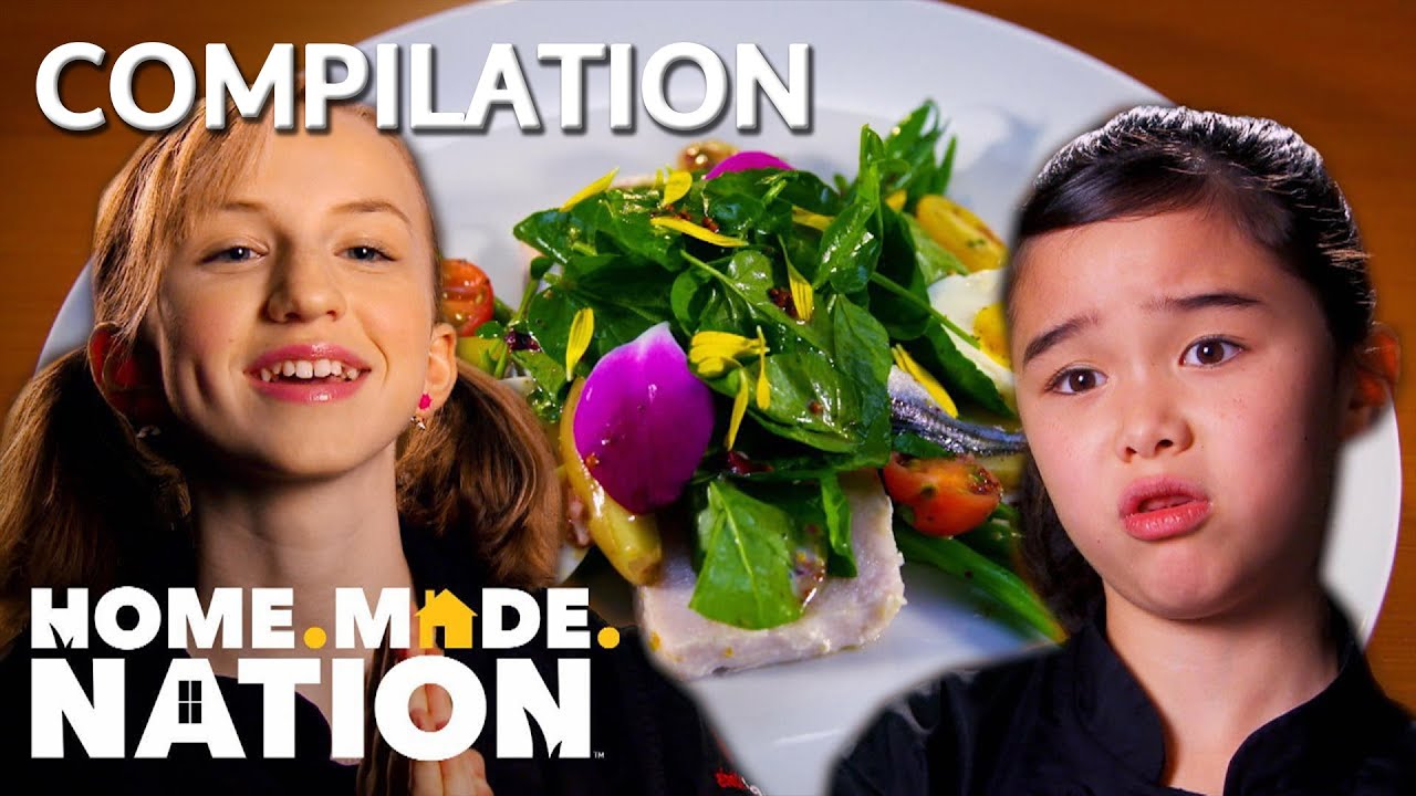 3 MOMENTS KID CHEFS CREATED FOOD MASTERPIECES | Compilation | Man vs. Child | Home.Made.Nation