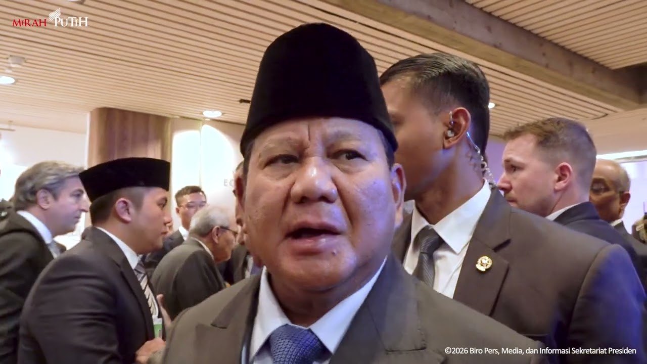 Keterangan Pers Presiden Prabowo Usai Hadiri Board of Peace (BoP) Charter, Davos, 22 Januari 2026