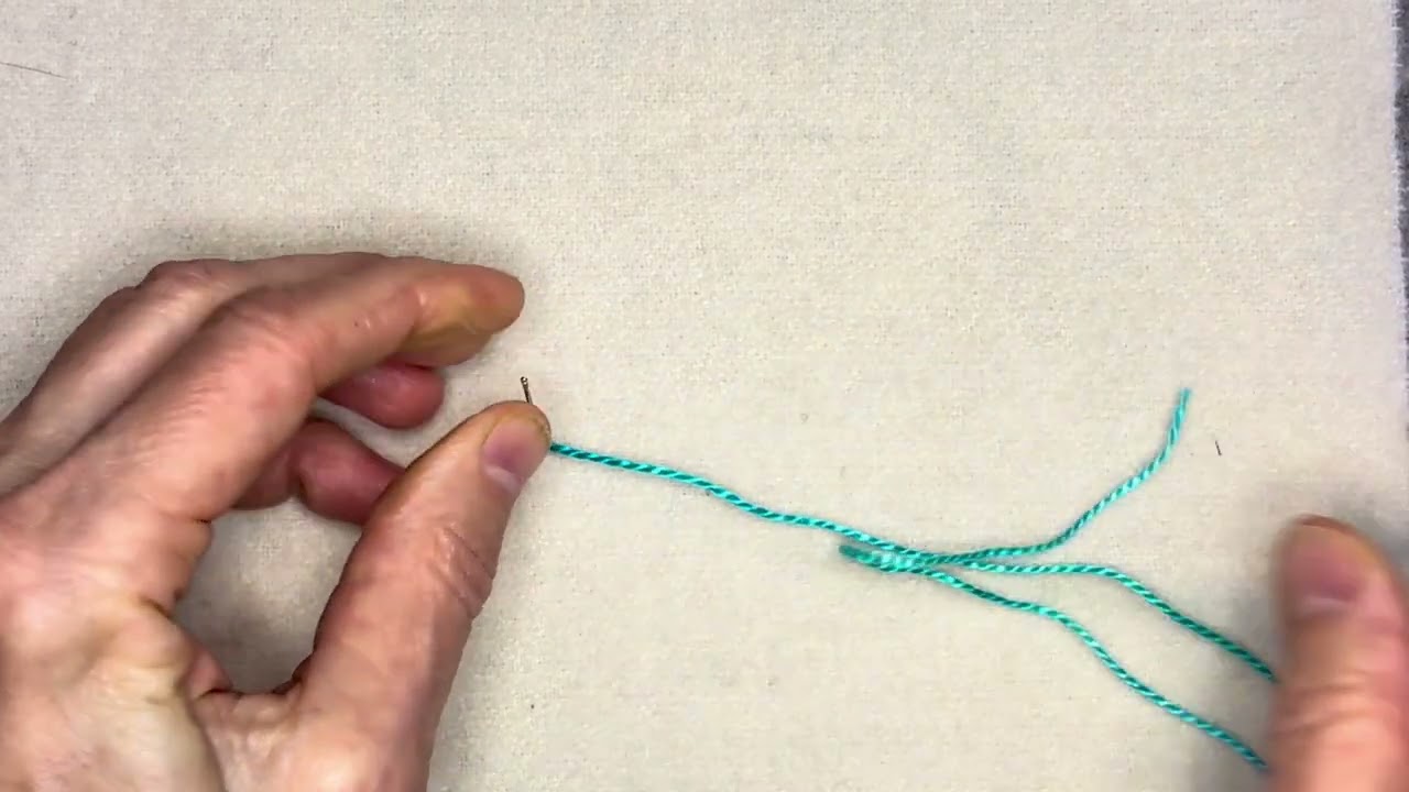 Drizzle Stitch Embroidery