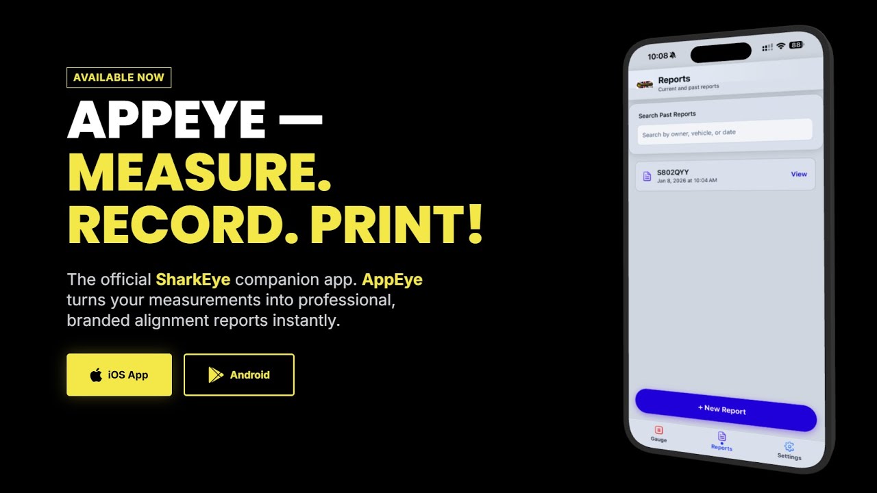 SharkEye AppEye - Measure. Record. Print!