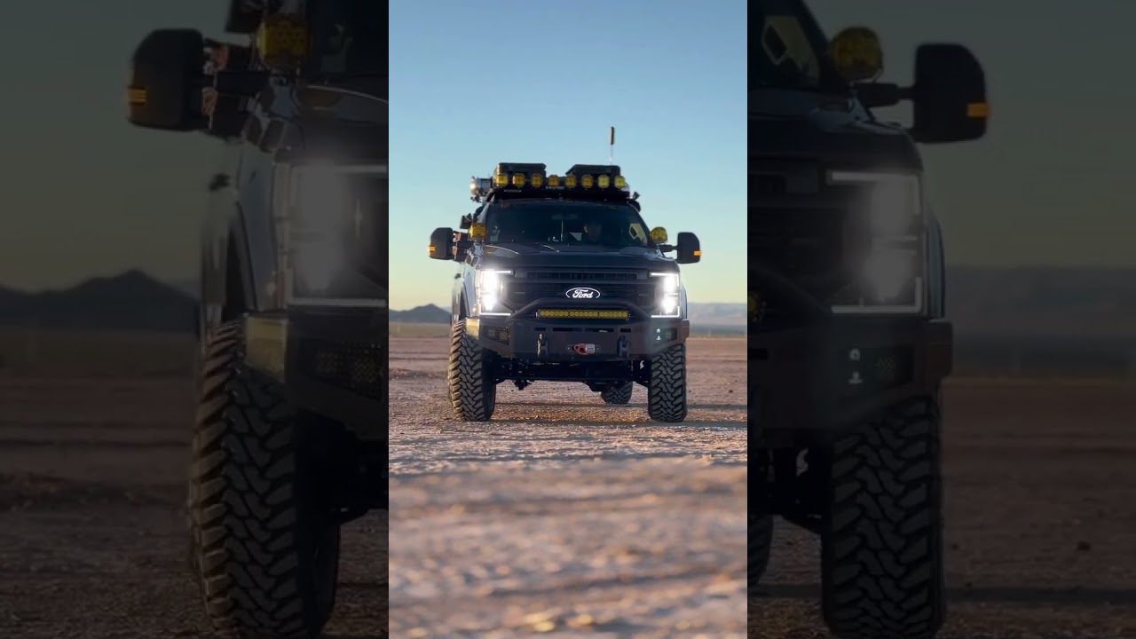 What a CRAZY Super Duty Overland Setup from SEMA!