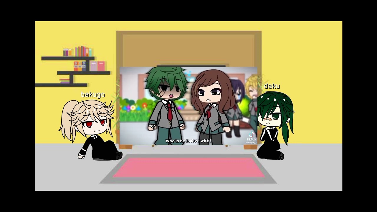 Bakudeku reaction vid #anime #mha #baku #deku #ship