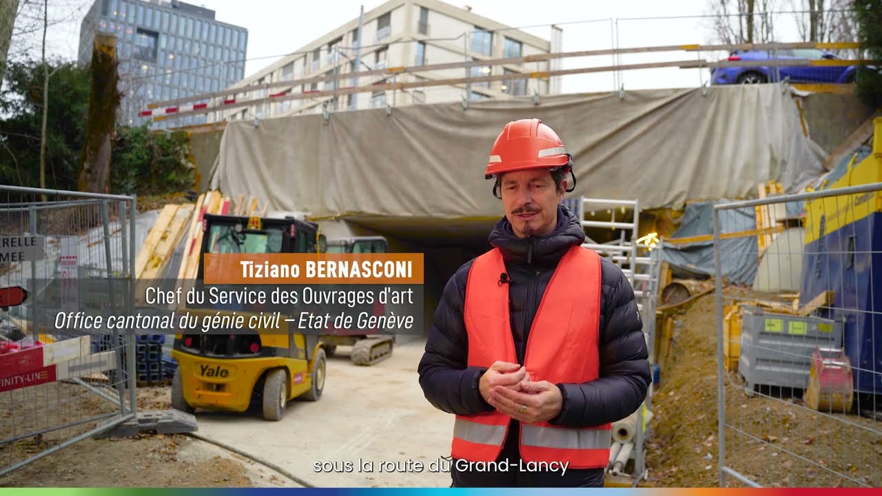 Le passage inférieur, route du Grand-Lancy