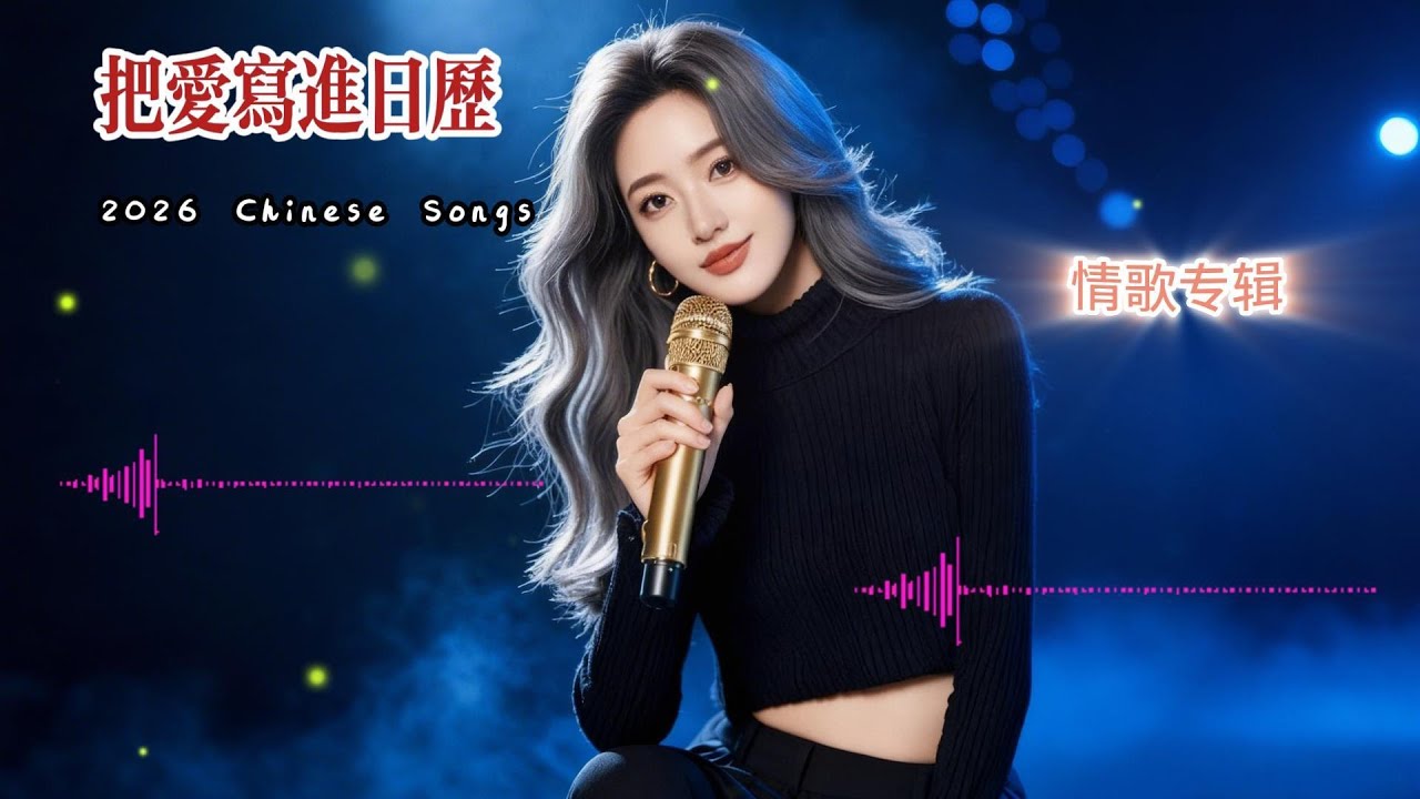 2026 Top Chinese Songs|中文歌單|把愛寫進日曆|工作背景音樂｜Study & Work Music Chill Mix|#BGM #專注讀書#放鬆工作#情歌#中文|療癒旋律