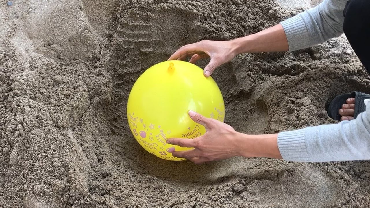 Casting Cement Pots From Sand Molds And Balloons // Creative Flower Pots Easily At Home
