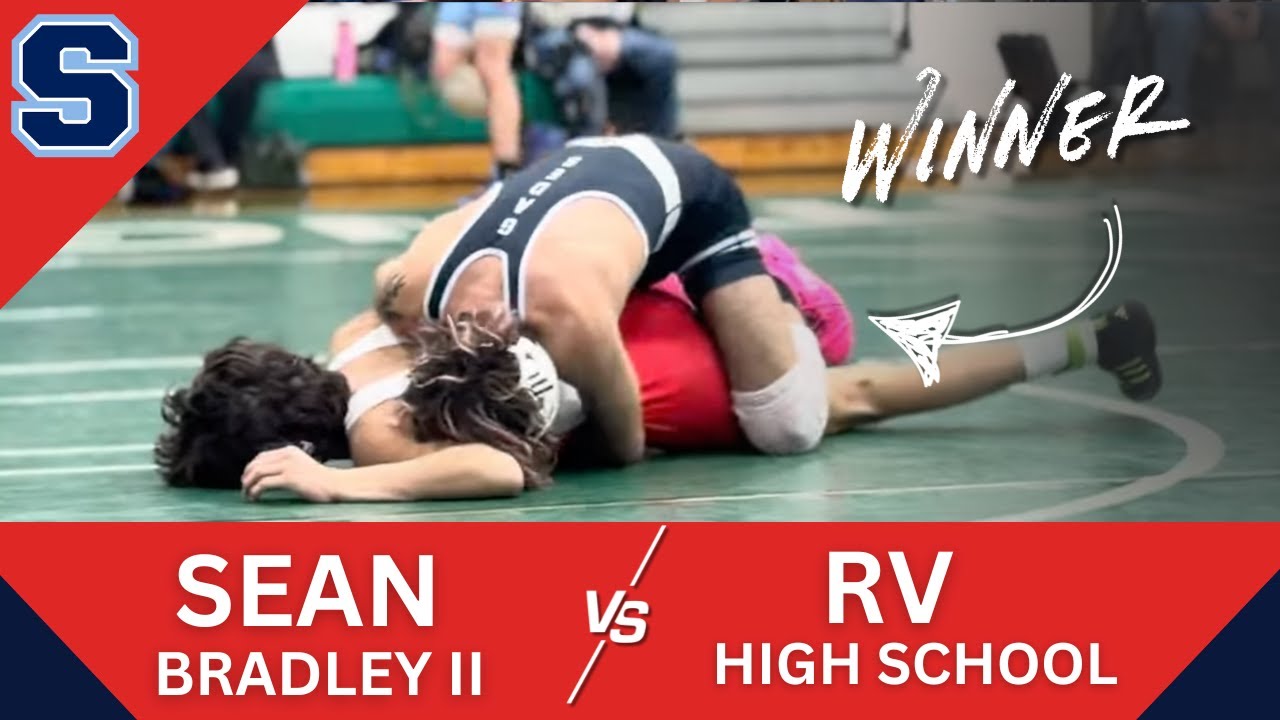 Shawnee Wrestling Captain, Sean Bradley II Defeats RV High School 10-7 at Camden Catholic Duel Meet