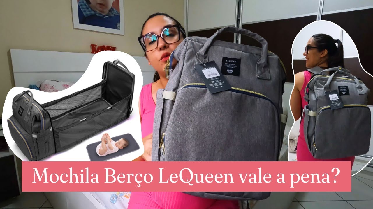 MOCHILA BERÇO MATERNIDADE DA SHOPEE | VALEU A PENA? | Mariana Abreu