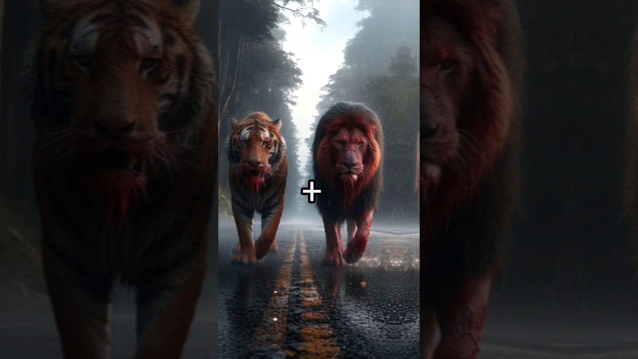 Incredible Animal Fusion: Mind-Blowing Creatures Formed by Fusing Different Species🤯🧬 #short#hybrids