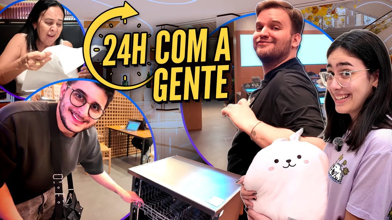 24h COM A GENTE: Aniversário da Maria, Presentes e Passeios