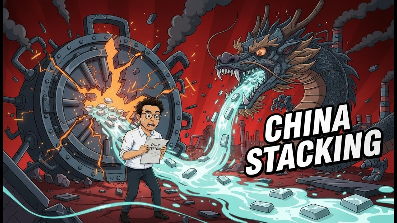 CHINA STACKING: 790 Tons, 60 Days, and Why Physical Silver Tells a Completely Different Story