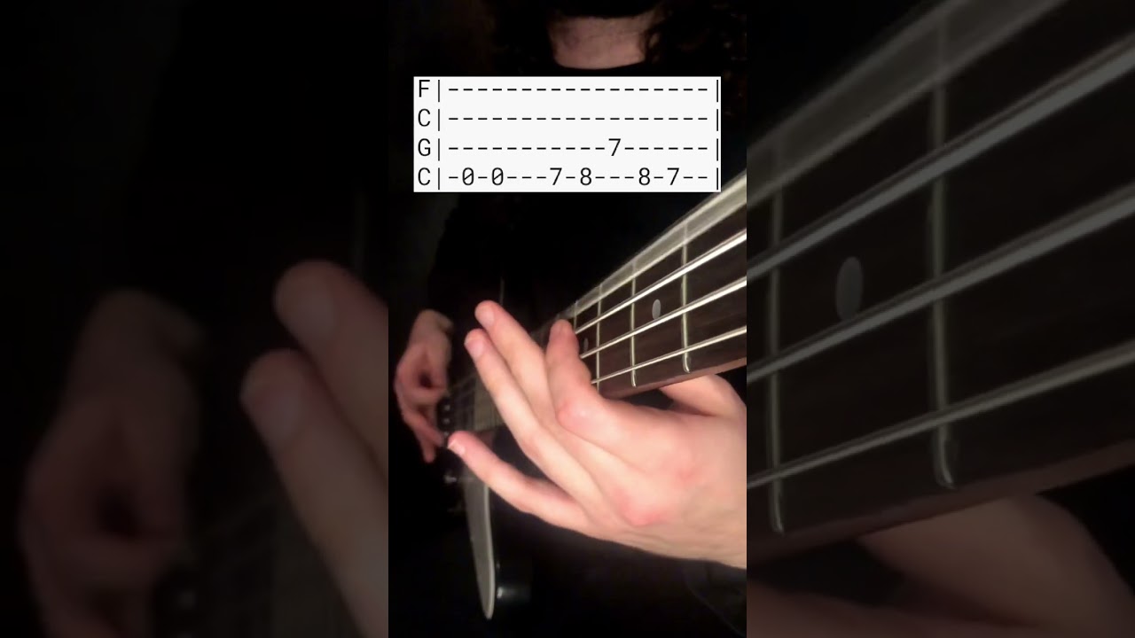 Three Days Grace - Animal I Have Become (Bass Cover + Tab)