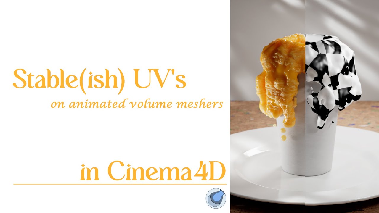 Stable(ish) UV's on Volume Mesher - Cinema4D