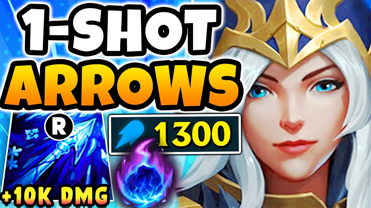 1300 AP ASHE ONLY NEEDS ONE ARROW! (ONE SHOT ARROWS)