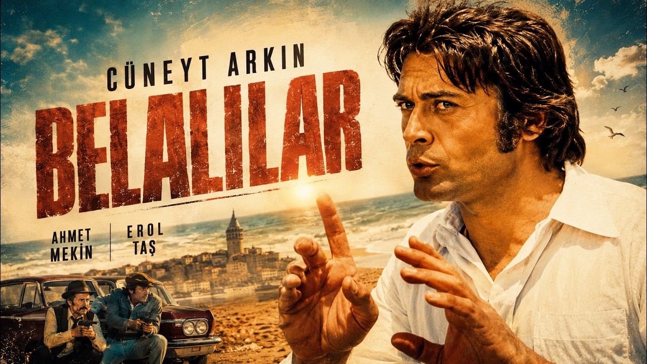 Belalılar Türk Filmi FULL | CÜNEYT ARKIN | Restorasyonlu | Aksiyon Filmleri