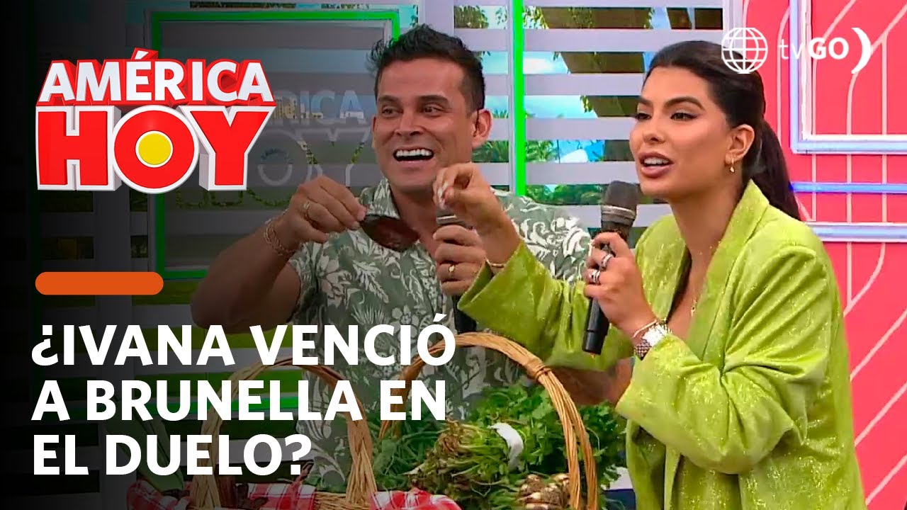 Am&eacute;rica Hoy: Brunella Horna e Ivana Yturbe se enfrentaron en un duelo de cocina (HOY)