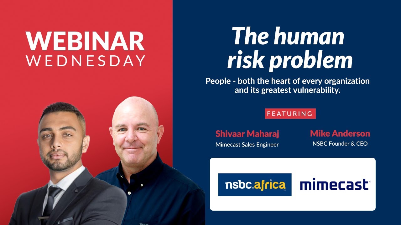 Webinar Wednesday :: The human risk problem