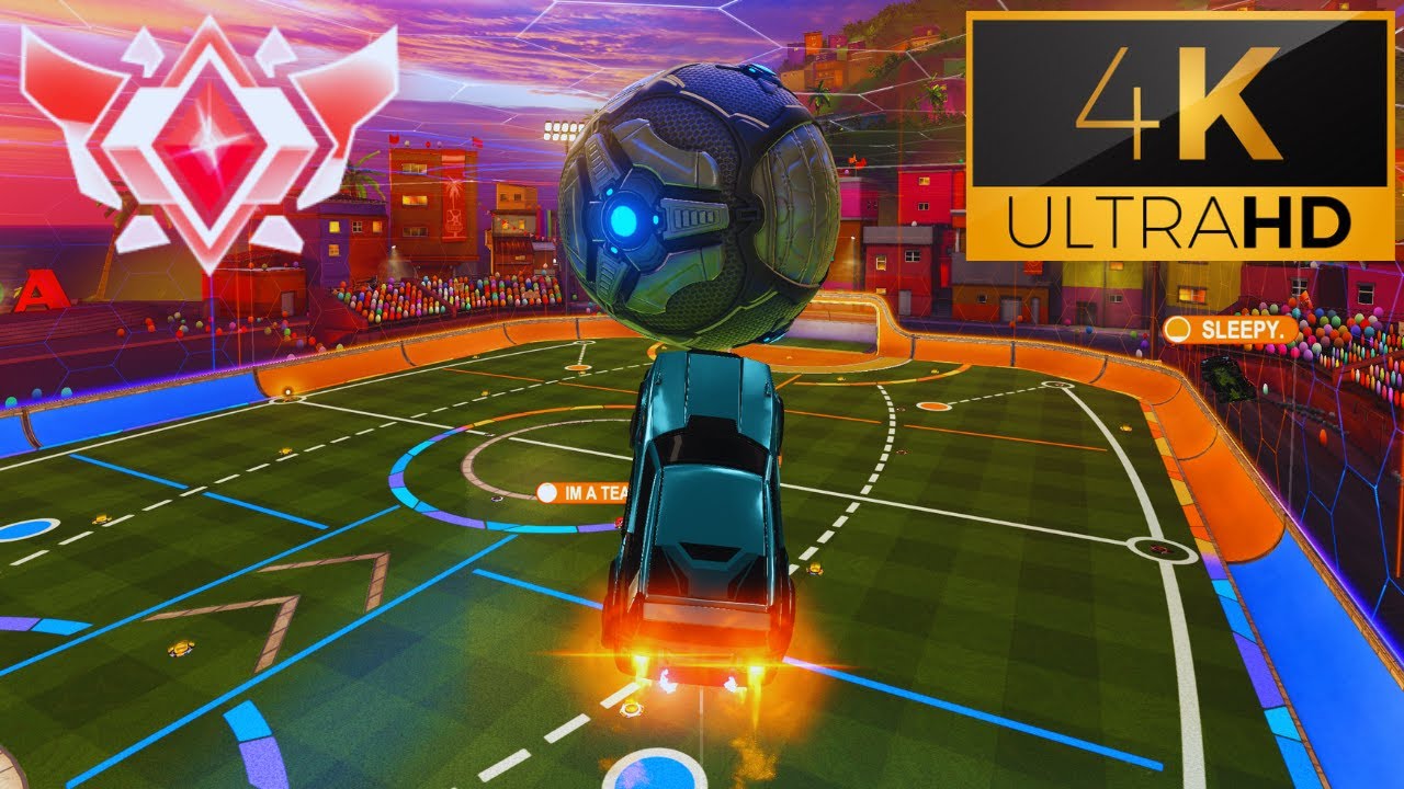 Rocket League TOP 1% Ranked in 4K! 🏆 Grand Champion II 2v2 Gameplay