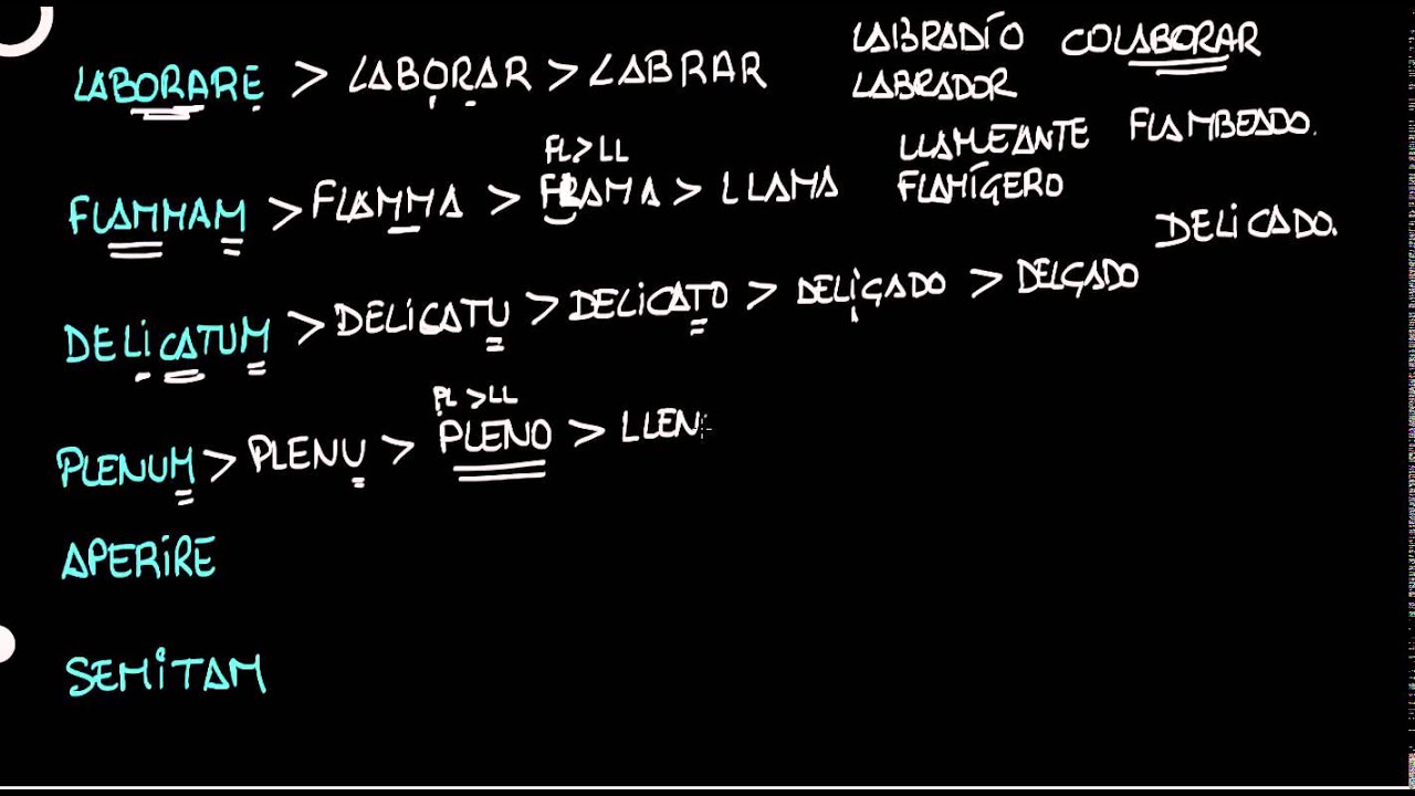 Etimología (2ª parte)