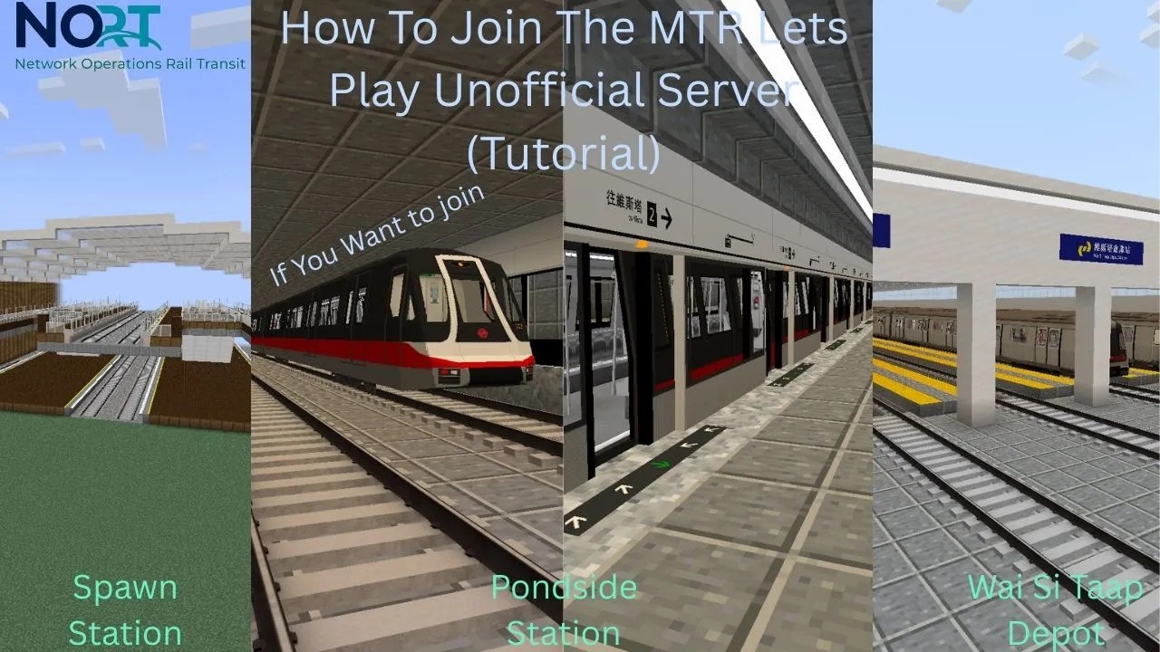 How to Join My MTR Lets Play Unofficial Server