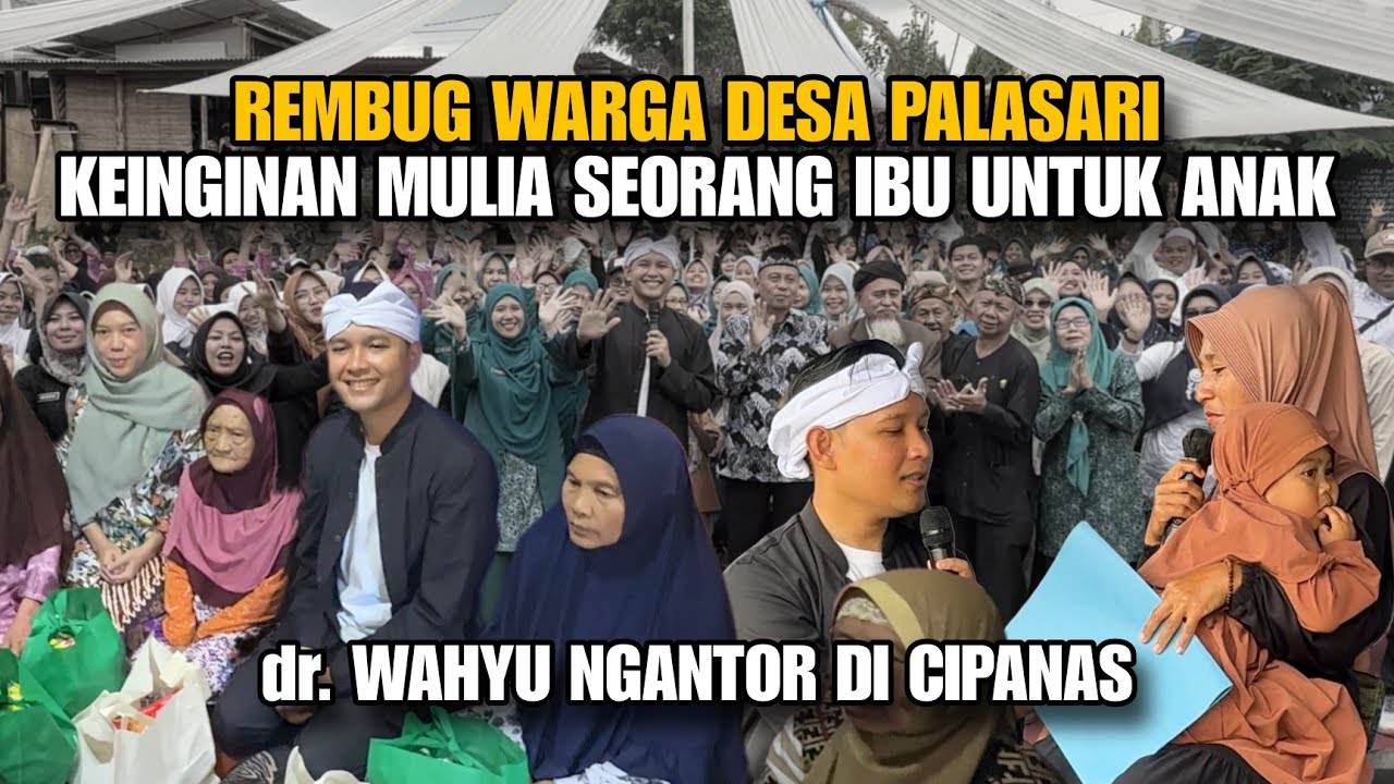 NGANTOR DI CIPANAS - REMBUG WARGA DESA PALASARI | KEINGINAN IBU INI SUNGGUH MULIA UNTUK ANAK