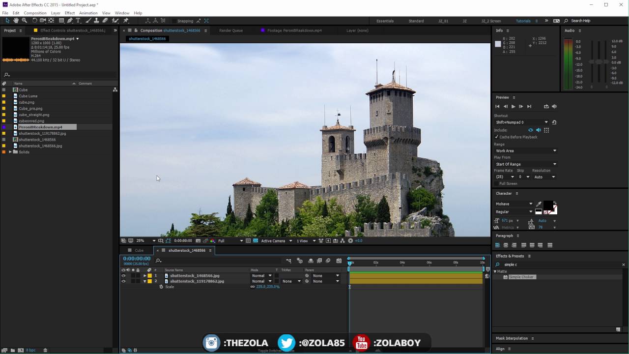 After Effects Mastery: Masking [Part 03] Mattes & Alpha Channels