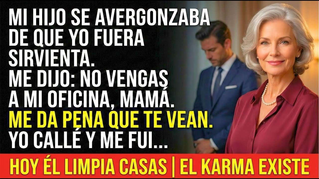 😢Mi Hijo Se Avergonzaba Que Yo Fuera 