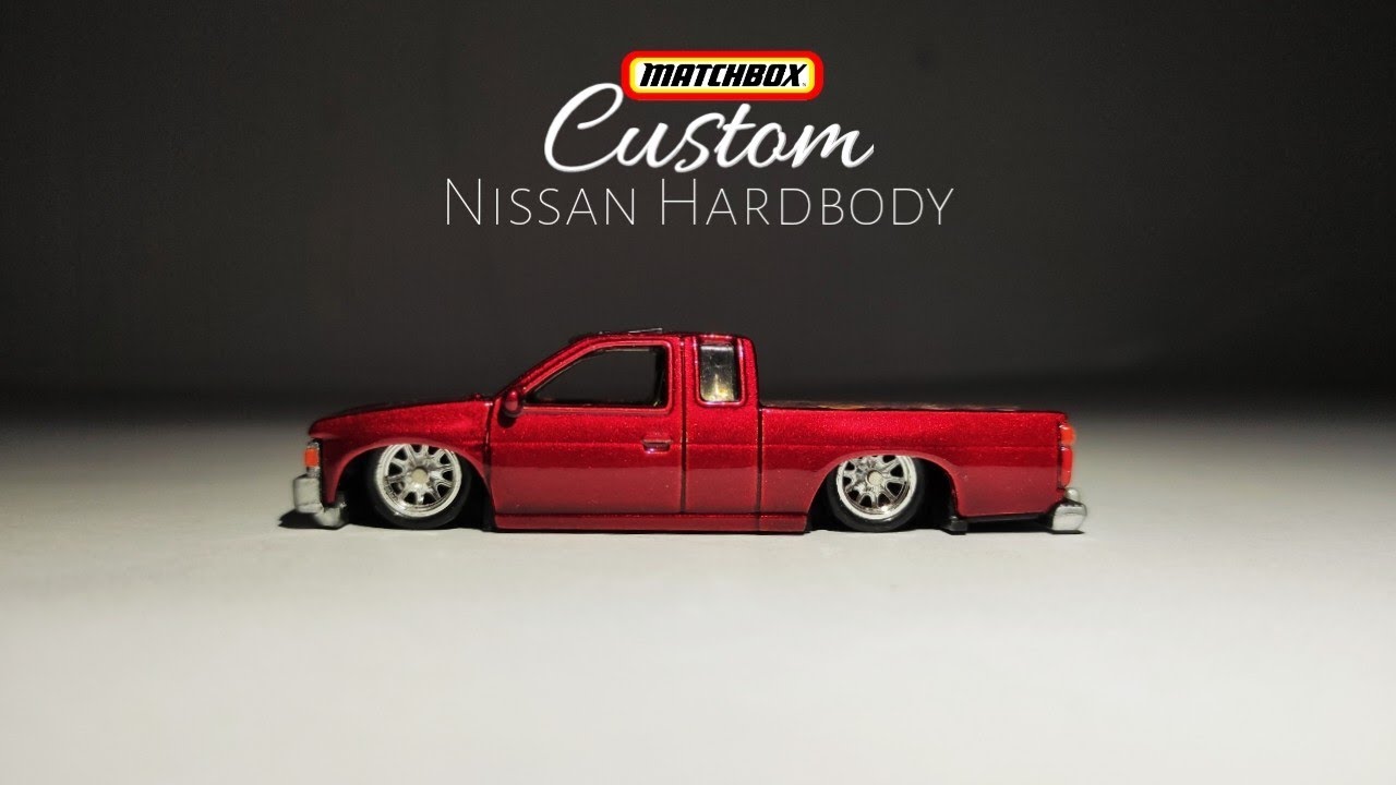 Simple Custom Nissan Hardbody lowered from Matchbox