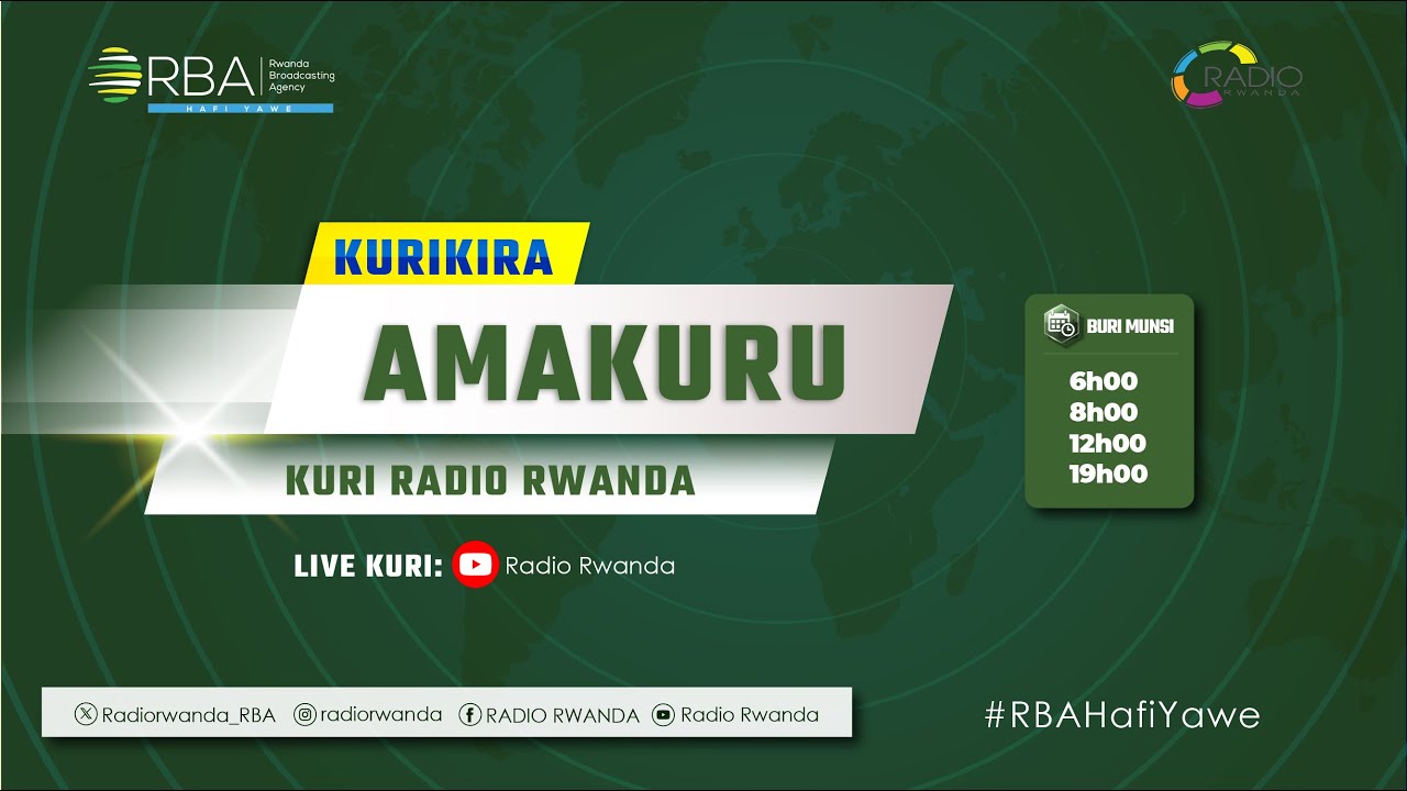 🔴LIVE: AMAKURU YA SAA MOYA | Tariki 20 Werurwe 2025