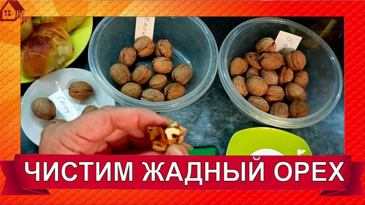 Долбун, Колупун, Жадный, Бойный грецкий орех что это? Проверяю способ из интернета, как его чистить