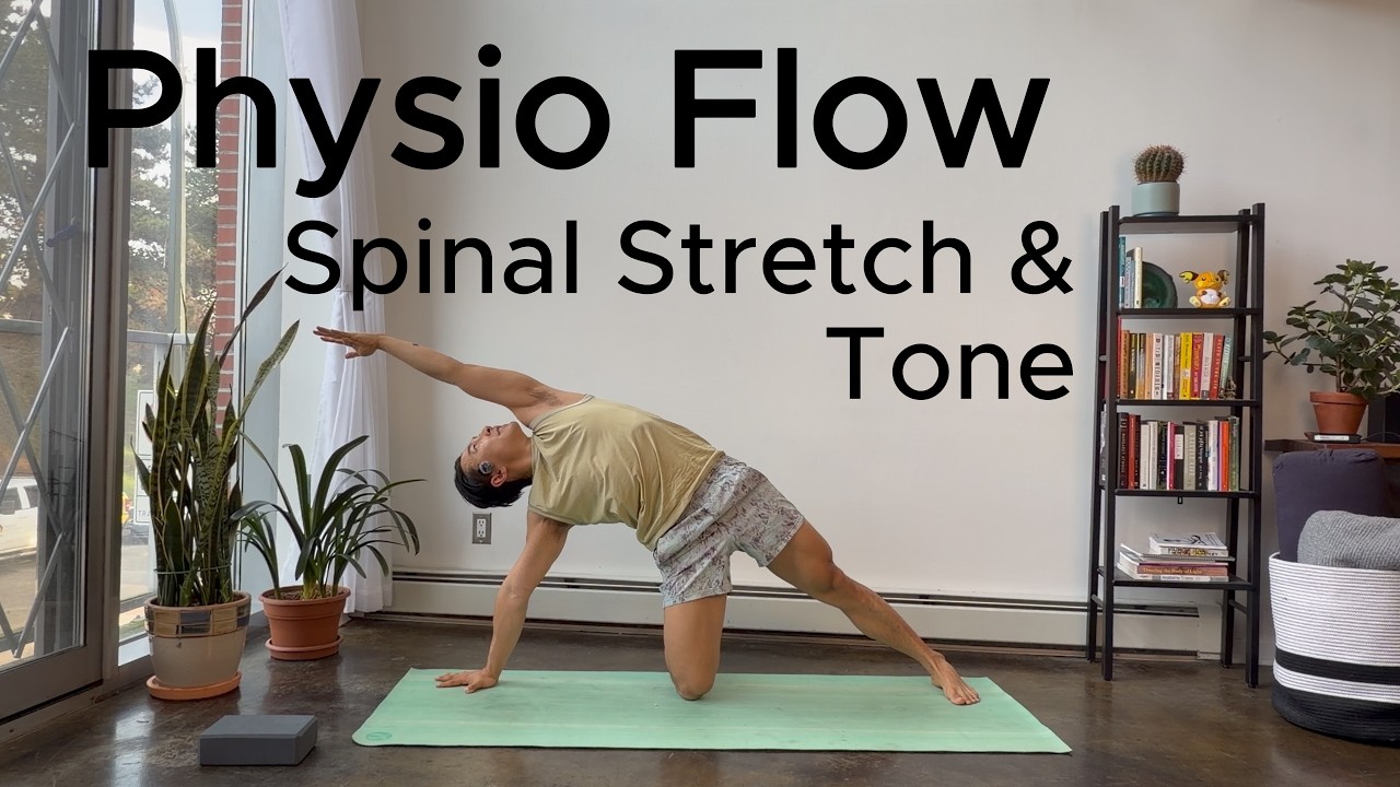 Physio Flow Yoga - 25 Minute Spinal Stretch & Tone