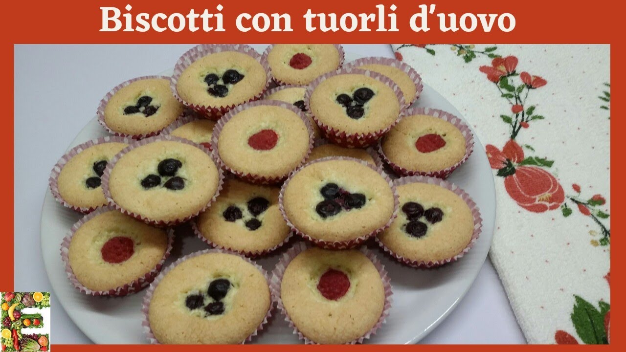 Ecco come puoi utilizzare i tuorli d'uovo...BISCOTTI morbidi...