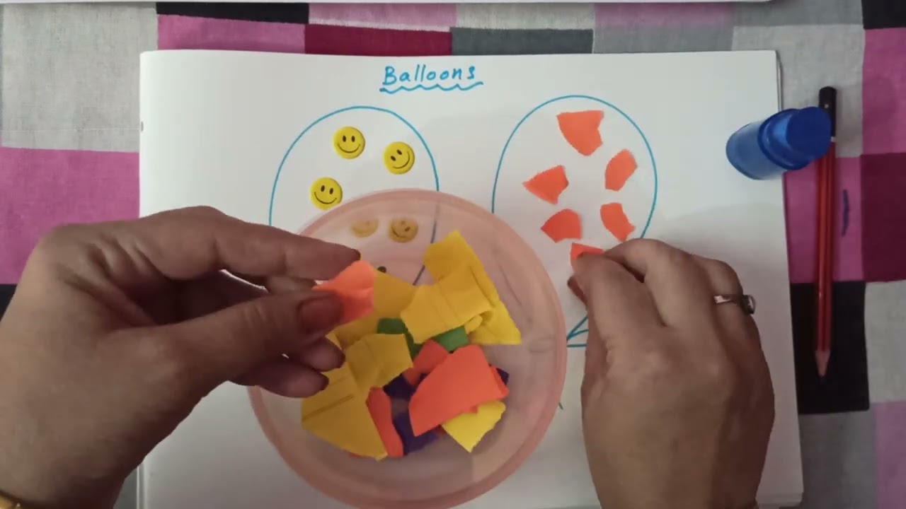Fine motor Activities to improve Pencil grip/ preschool activities/ creative development activities