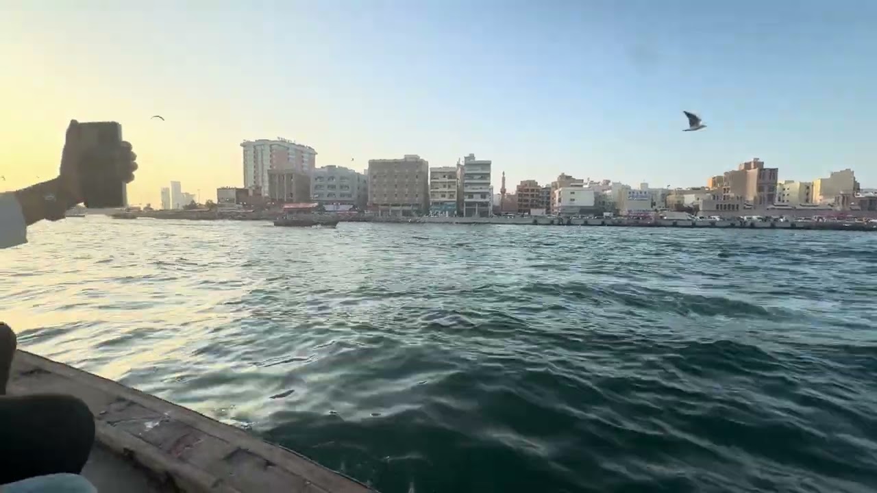 Dubai Abra boat ride ( 1 dirham only)