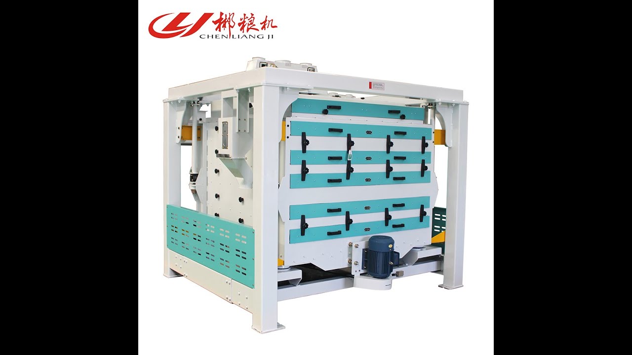 CLJ High Capacity Rotary Rice Grading Machine Commissioning Vedio