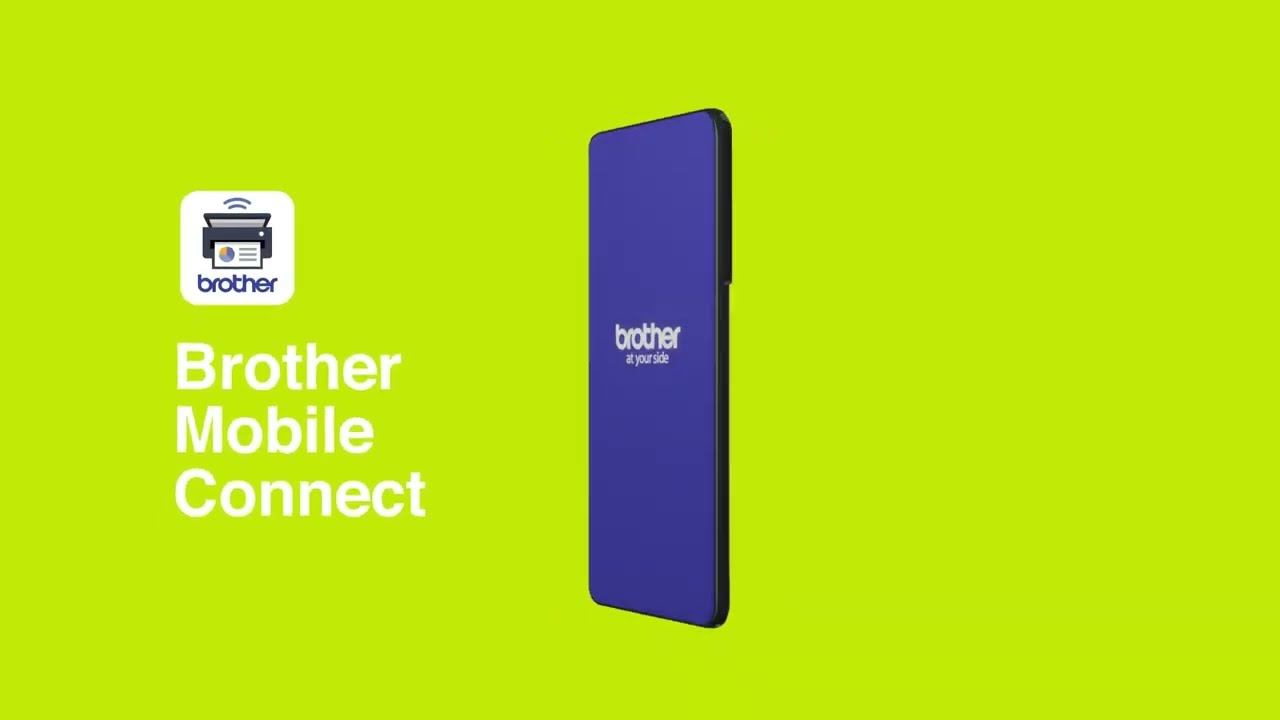 How to wirelessly connect your printer via the Brother Mobile Connect App